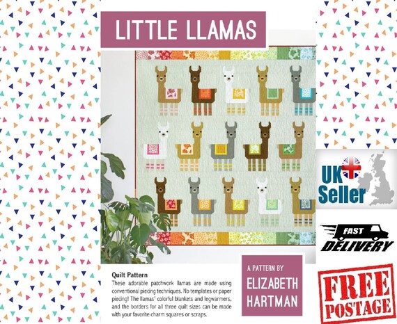 Elizabeth Hartman Little Llamas Pattern