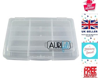 Aurifil Storage Box Holds 12 Large Spool 1,422 yards or 1300m.  Made in Milan, Italy