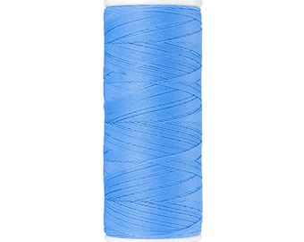 Mettler Seraflex Sewing Thread. 0818 Sweetboy -Spool Size 130 m/142 yards. Makes straight stitch sewing extremely stretchable. 100%PTT