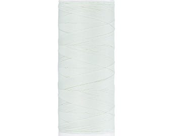 Mettler Seraflex Sewing Thread. 0778 Muslin -Spool Size 130 m/142 yards. Makes straight stitch sewing extremely stretchable. 100%PTT
