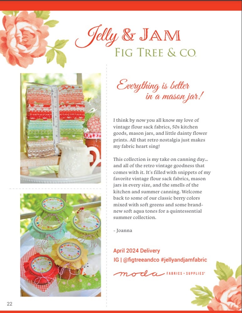 MODA Layer Cake Jelly and Jam by Fig Tree Company, Contains 42 Pieces ...