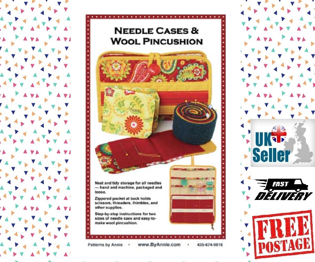 Needle Cases & Wool Pincushion - by Annie Needle Cases & Wool Pincushion - by Annie