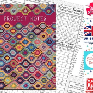 Yarny Things Notebook, Crochet Notebook, Crochet Journal, Crochet Project  Journal, Gifts for Crocheters, Crochet Notes, Crocheter Gift 
