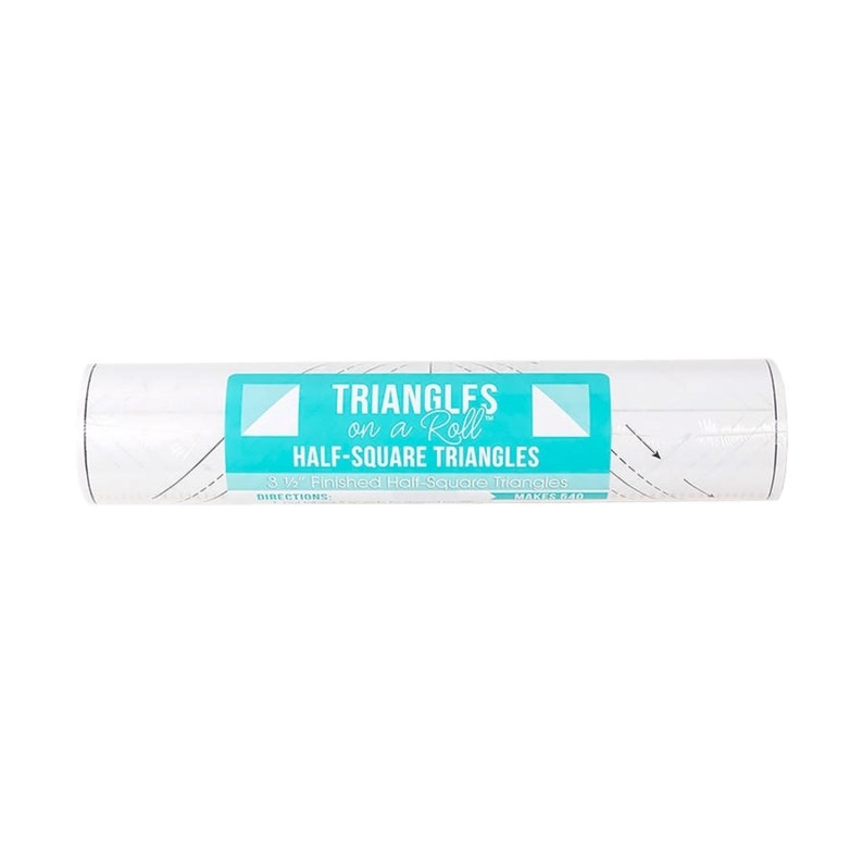3.5" Half Square Triangle Paper, Triangles on a Roll #H350. From Its ...