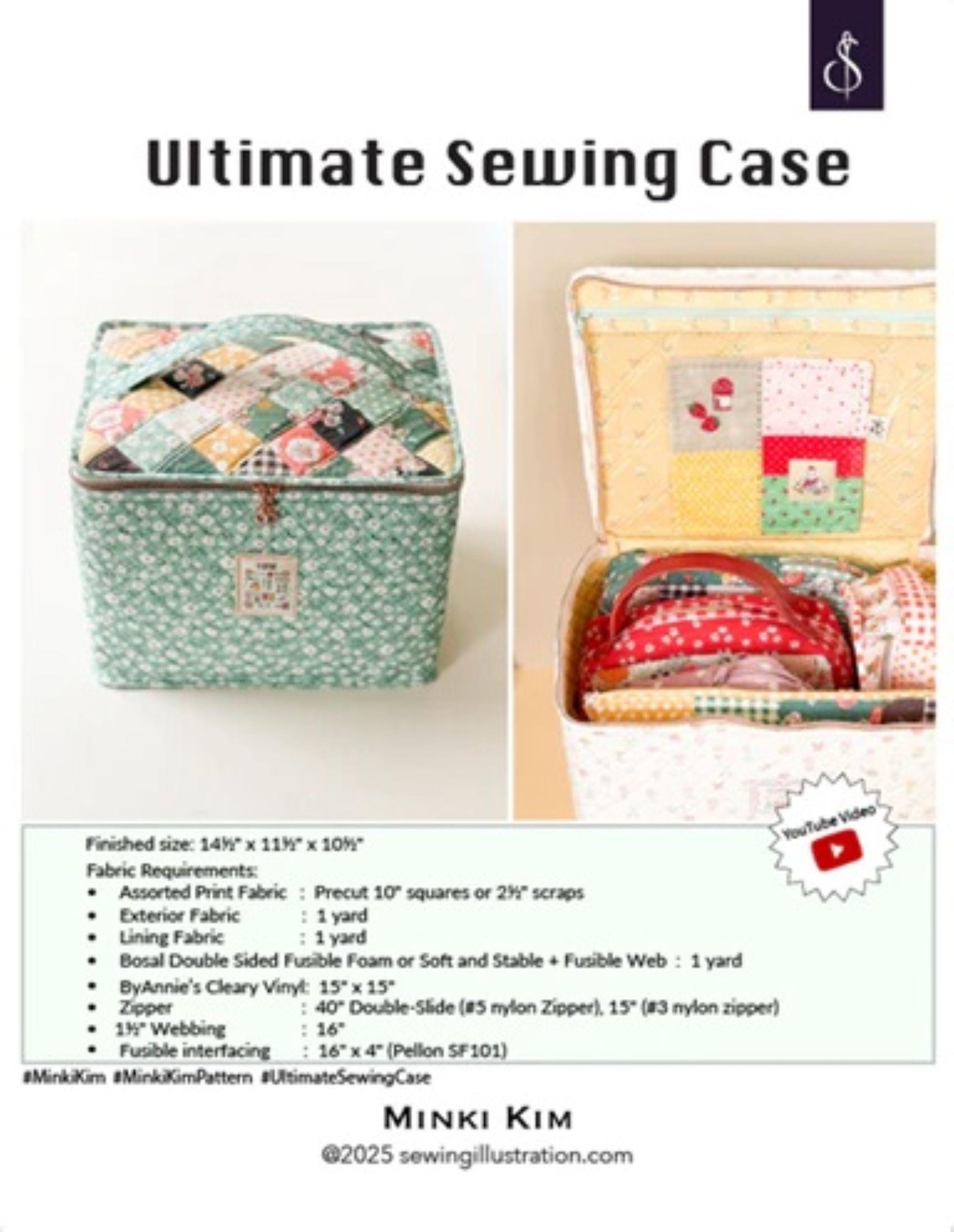 Minki Kim Bag Making Pattern 'ultimate Sewing Case'. Sewing