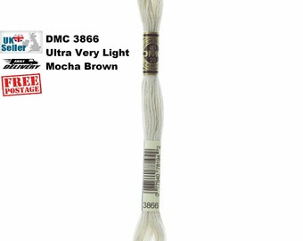DMC BLANC Stranded Cotton Cross Stitch/Embroidery Thread/Floss Shade BLANC  8 metres/6 strands. 100% Cotton