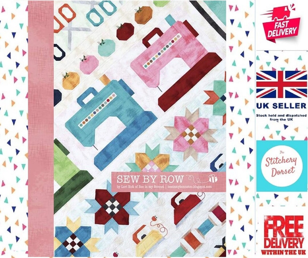 Sew by Row QUILT Pattern by Lori Holt for Riley Blake Designs. Lori's