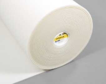 Vlieseline Style-Vil Fix Espuma termocolante de um lado, branca, 72 cm de largura, perfeita para estabilizar bolsas, caminhos de mesa, jogos americanos e caixas organizadoras.