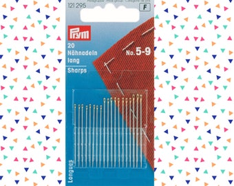 PRYM Hand Sewing Needles Sharps, No. 5-9, assorted   PRYM 121 295