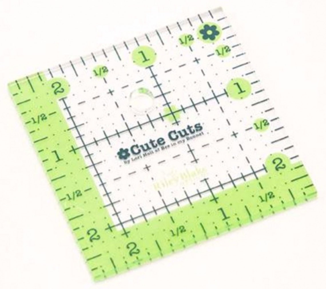 Lori Holt Cute Cuts Rulers Set Includes 5 Non Slip Rulers Etsy UK