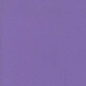 Bella Solid HYACINTH Plain/Basic from Moda Fabrics. Colour No. MS09900 93. 44" Wide. Premium Quilting Cotton with High Thread Count image 2
