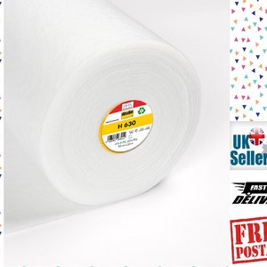 Entoilage Vlieseline H180 - 1m X 90cm - Léger Et Doux - Pour Fer à Repasser - Couture Et Customisation