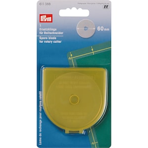 Ersatz Drehklinge für Prym/Olfa 60mm large Rotary Cutter. Prym 611388 Standardklinge