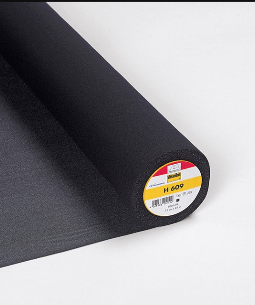 Weft Interlining Vlieseline Interfacing H609 Light Weight Soft and Bi-elastic Fusible ...