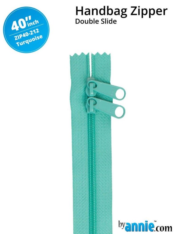 Handbag Zipper 40in Turquoise Handbag Zipper 40in Turquoise