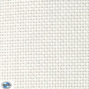 May include: White woven fabric with a fine, even weave. The fabric has a slightly textured surface and a subtle sheen.