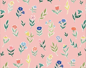 Organic Cotton Fabric 'Daisy' from Perennial. 44/45" (111/114cm) Cloud9 Quilters Cotton - Free UK Postage,Modern Organic Cotton,Cloud Nine