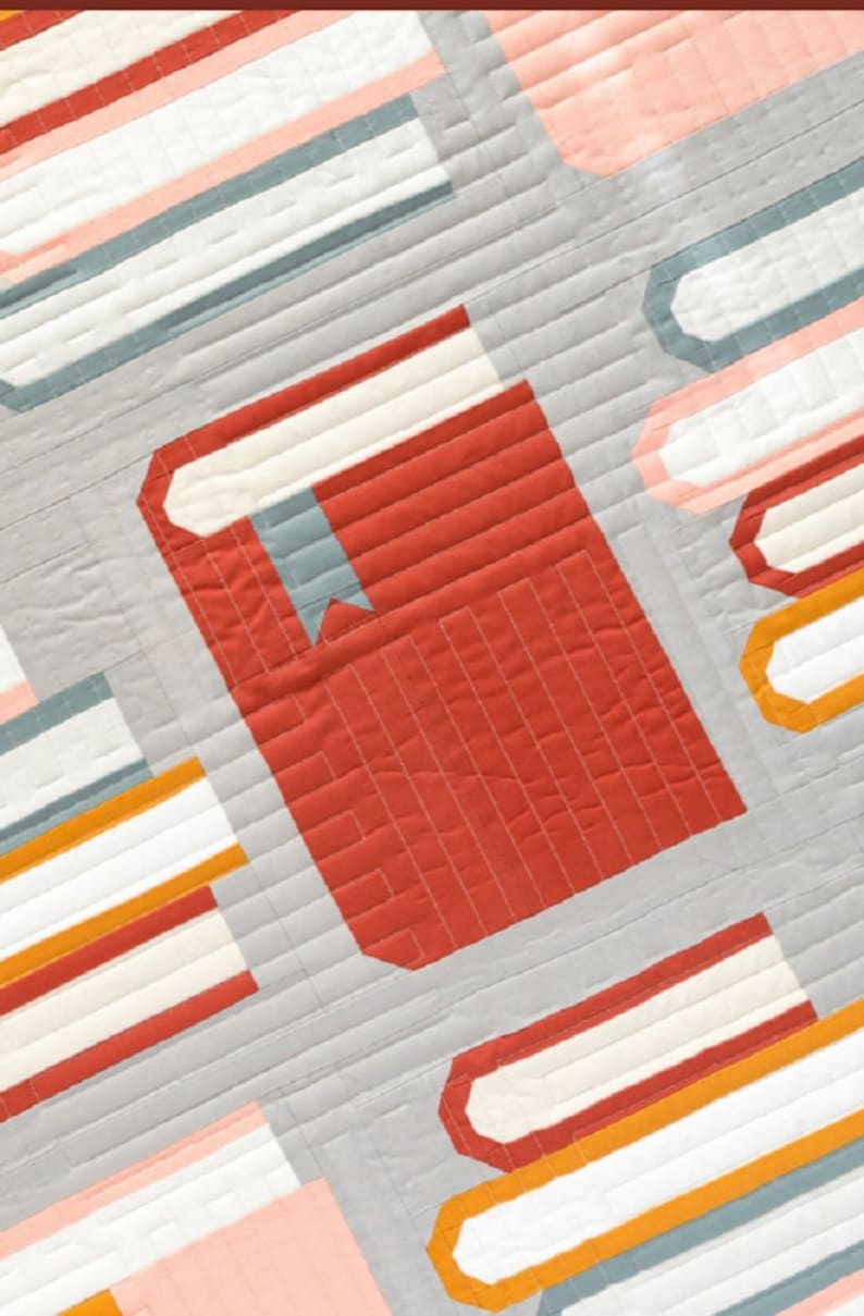 Book Nook, Pen and Paper Patterns for MODA. Quilt Pattern No. PPP36 ...