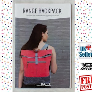 Range Backpack Bag Sewing Pattern by Noodlehead. Foldover Style ...