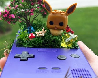 Eevee Gameboy advanced terrarium