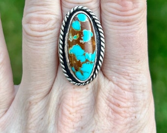 Royston Turquoise Ring size 7.5