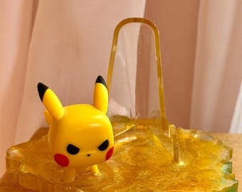 Pikachu resin card stand