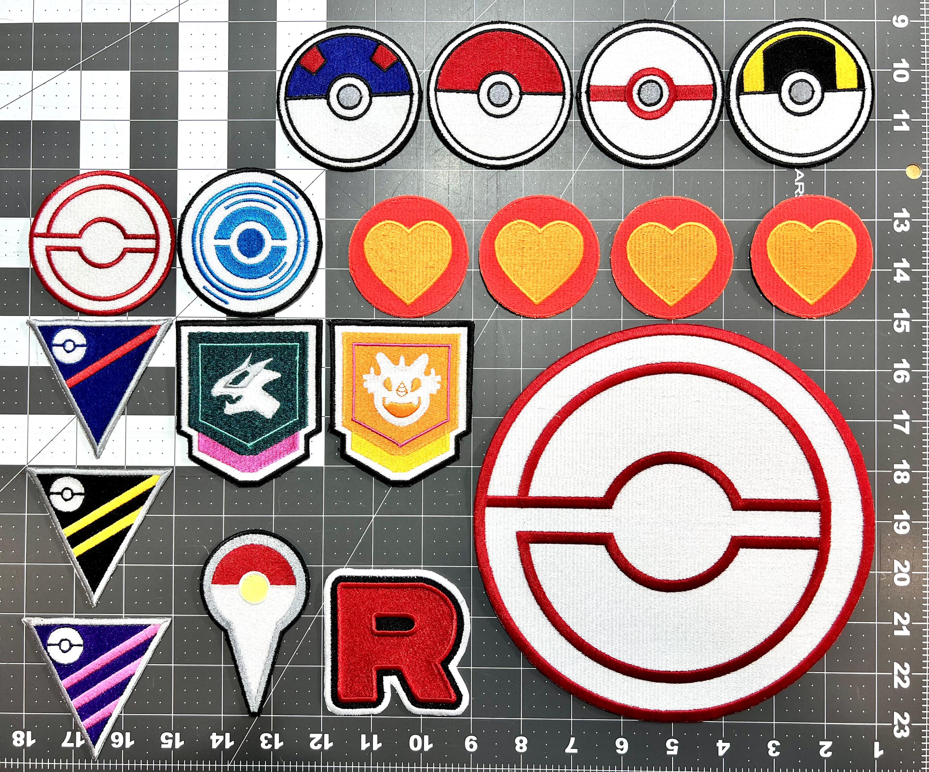 Level 50 Pokemongo Patch set