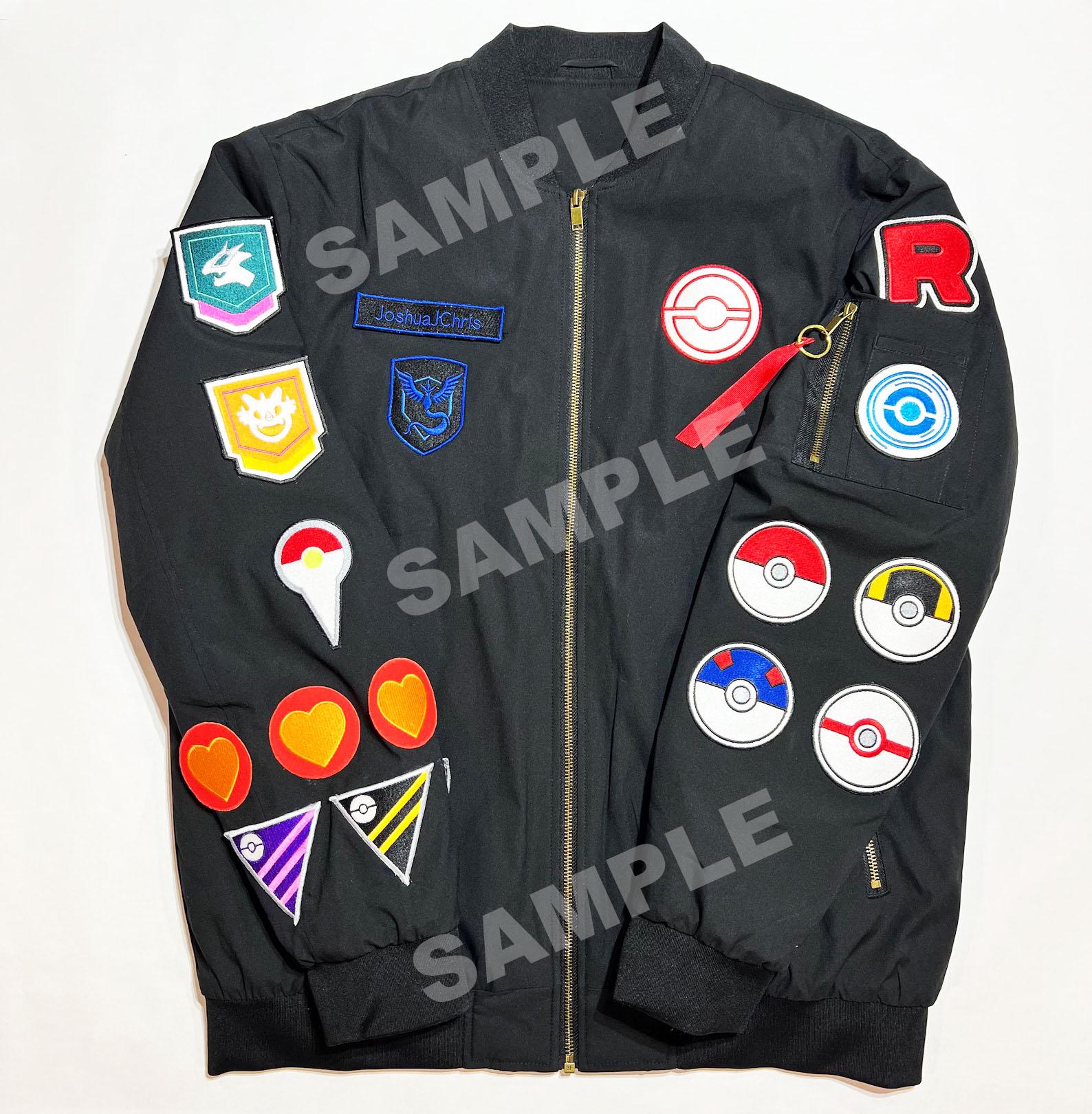 Level 50 Pokemongo Jacket With All Embroidered Patches. - Etsy