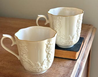 Vintage Lenox Holiday Hostess Collection Set of 2