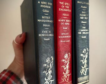 Set of 3 Vintage Romance Treasury Books