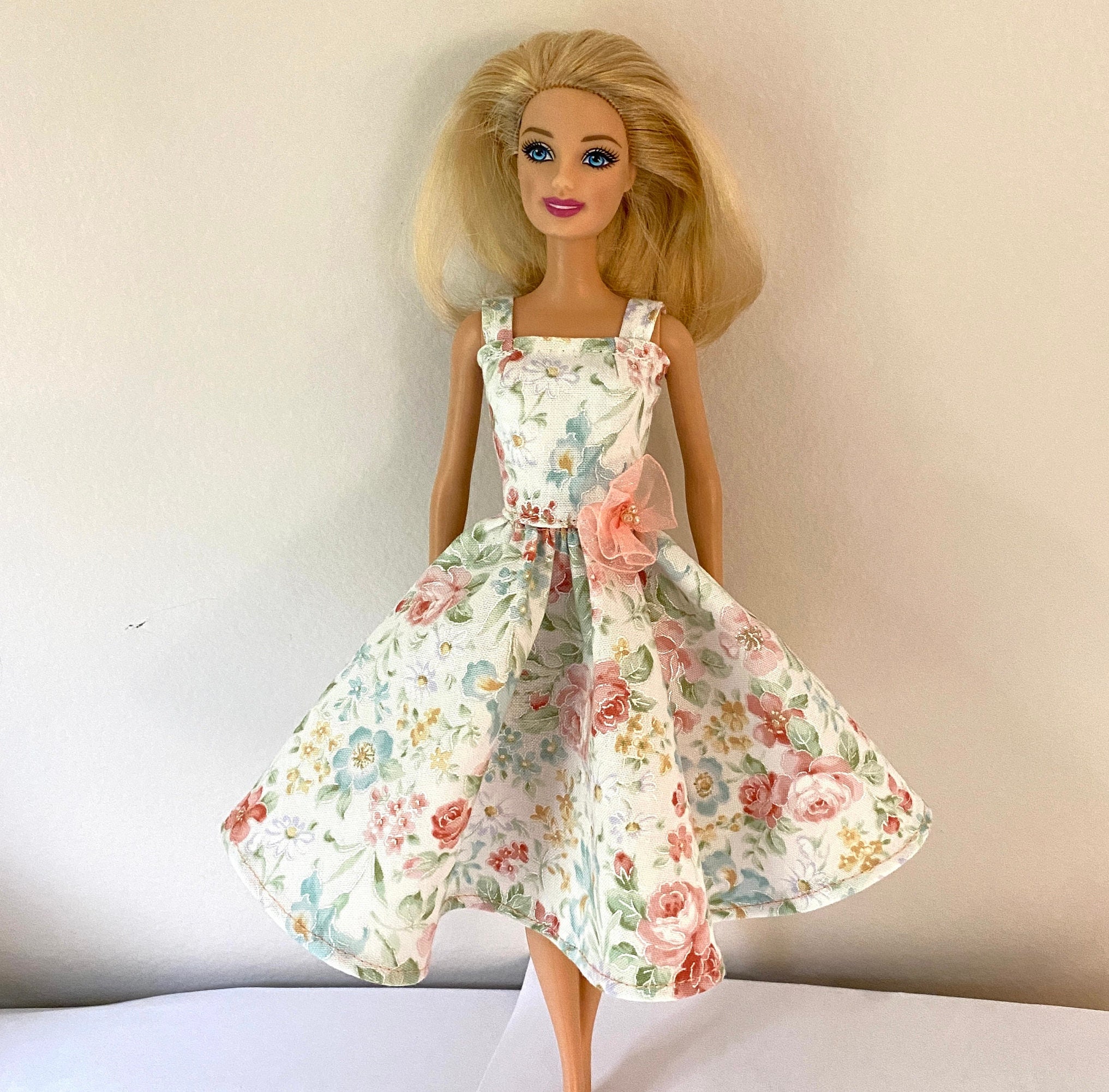 Vintage Barbie SKIPPER Doll Clothes Best Buy Dress rare floral peasant No  Doll