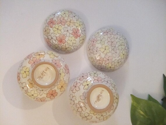 Ceramic Trinket Containers, Handcrafted, Cherry B… - image 9