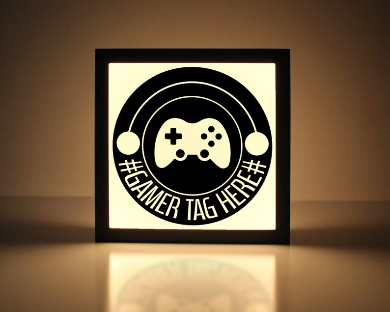 Video Game Lamp Video Game Light Gaming Light Video Game Etsy