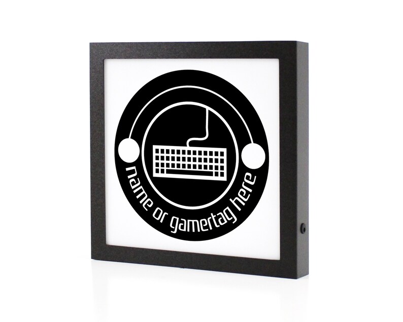 PC Gaming Sign PC Gaming Light Gaming Light Video Game Etsy