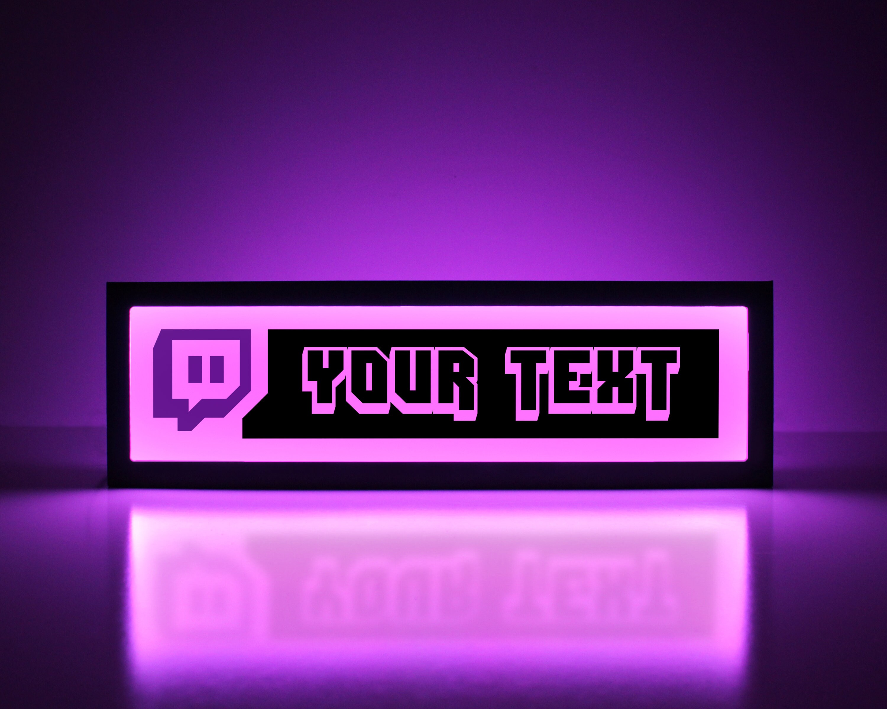 Custom Twitch Sign Twitch Channel Sign Twitch Name Twitch Etsy Canada