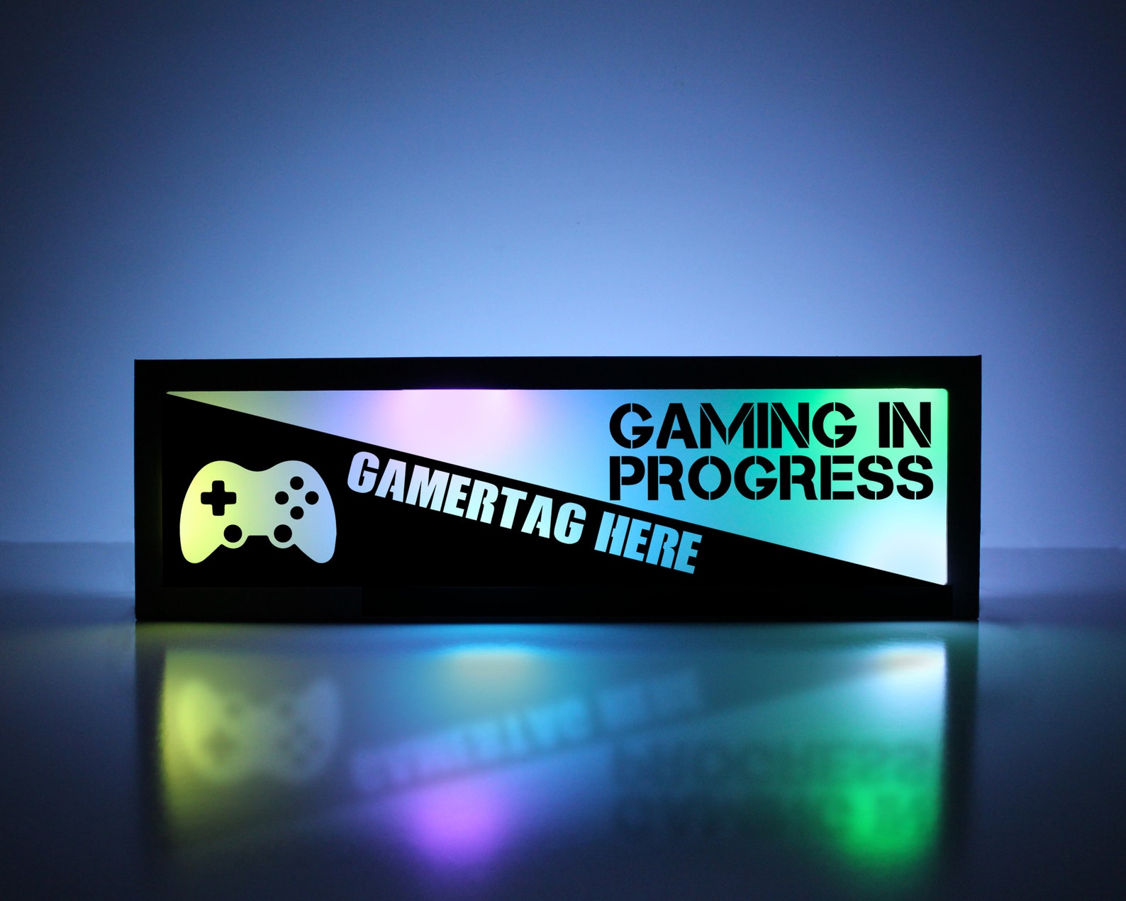 Gaming in Progress Sign Custom Video Game Sign Video Game Etsy