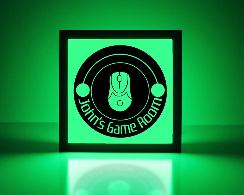 PC Video Game Lamp PC Gaming Light Gaming Light Video Game Etsy