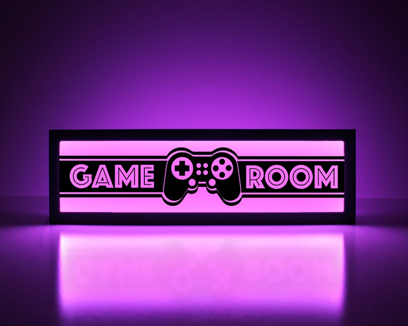 Game Room Decor Video Game Sign Game Room Sign Video Game Etsy