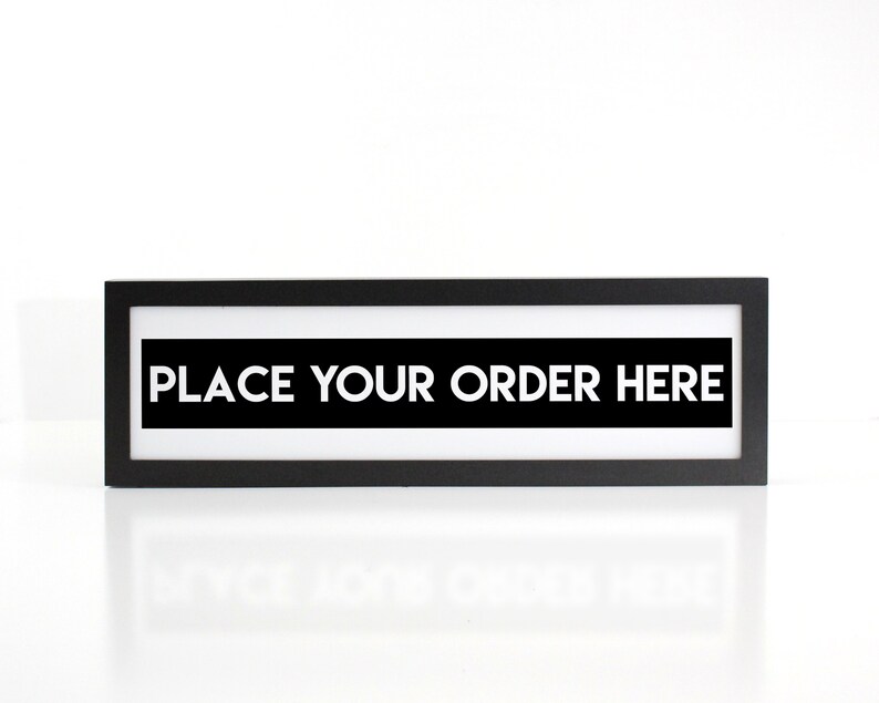 Place Your Order Here Sign Place Your Order Here Order Here Etsy