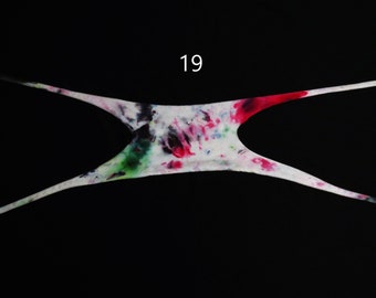 Tie-Dye Face Mask reusable washable breathable eco-friendly sustainable cotton lycra READY TO SHIP