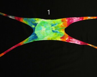 Tie-Dye Face Mask reusable washable breathable eco-friendly sustainable cotton lycra READY TO SHIP