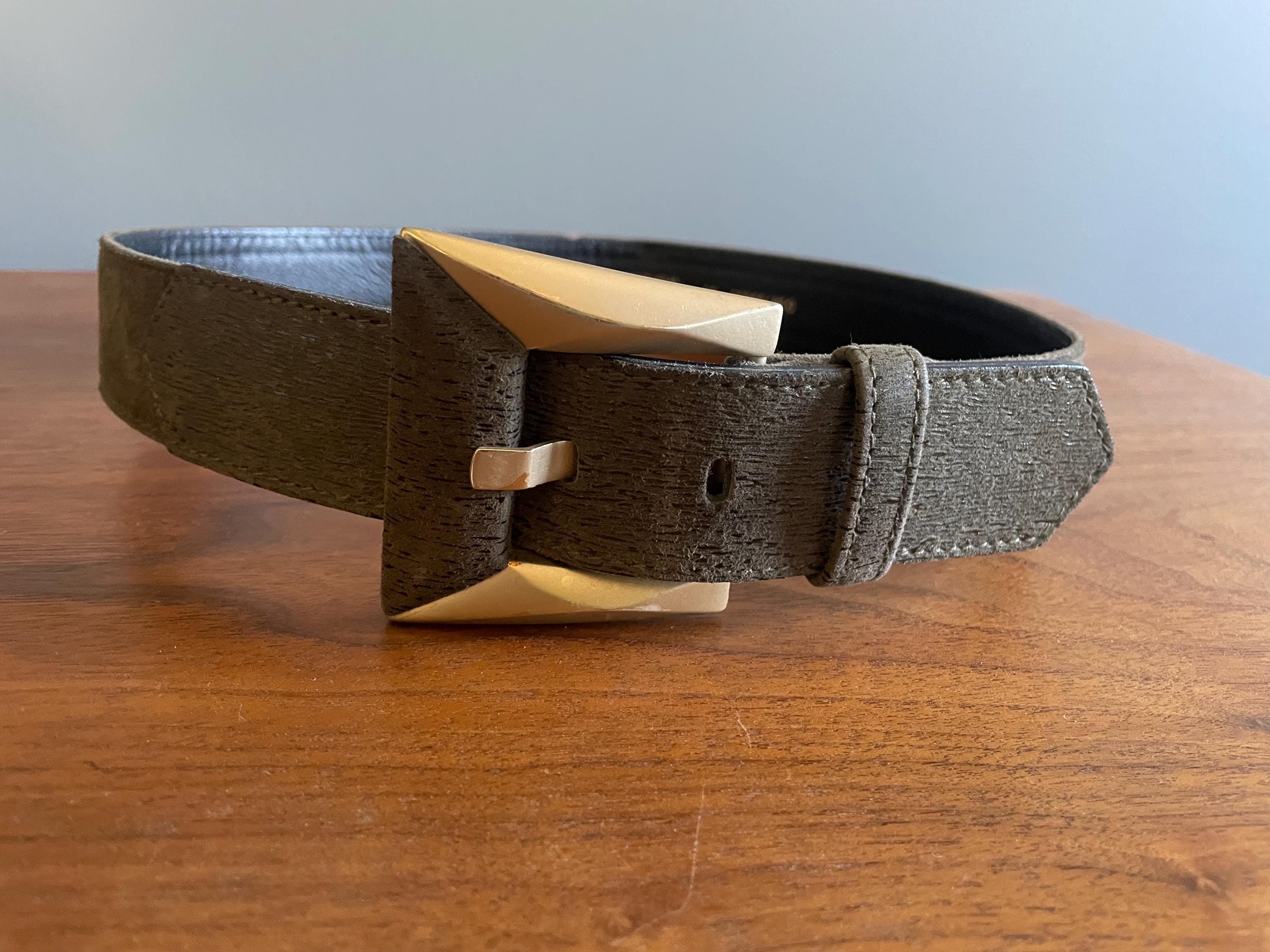 Escada Leather Belt - Etsy