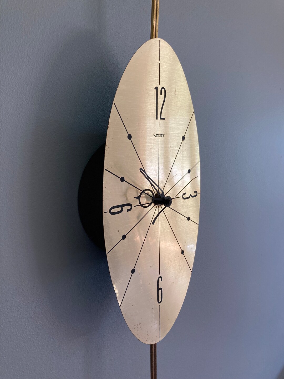 Vintage MCM Welby Clock Etsy