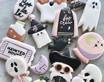 Boo Crew Halloween Cookies