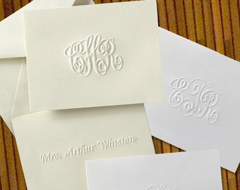 writing paper for letters Personalized Gift Cards | Monogram Gift Cards | Personalized Note Cards | Emboss Notecards | Gift Tag | Embossed GIFT ENCLOSURE CARD | 4417