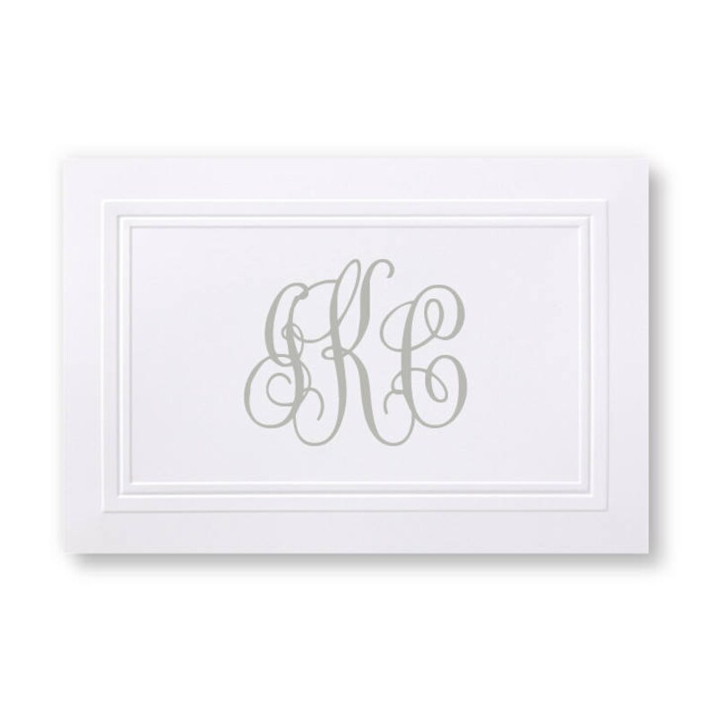 Ultimate Embossed Stationery Set / Set of 25 Cards and Etsy