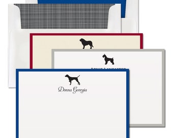 Dog Cards | Basset Beagle Boxer Bulldog Chihuahua Corgi Dachshund Doberman Shepherd Retriever Dane Husky Lab Pug | DOG BREED NOTECARDS  4444