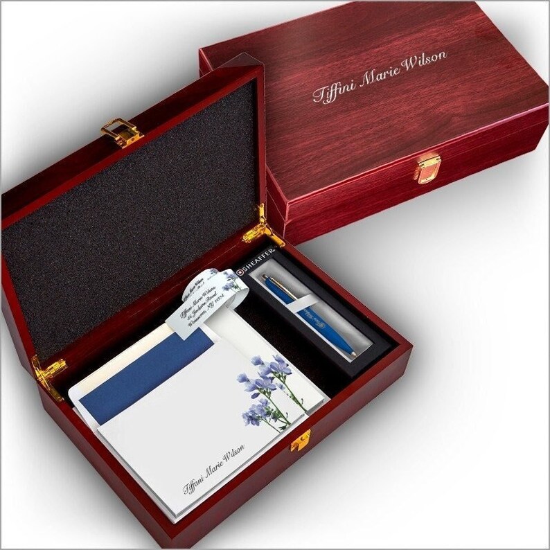 Deluxe Floral Stationery Set / Letter Writing Gift Set / 4015 Etsy