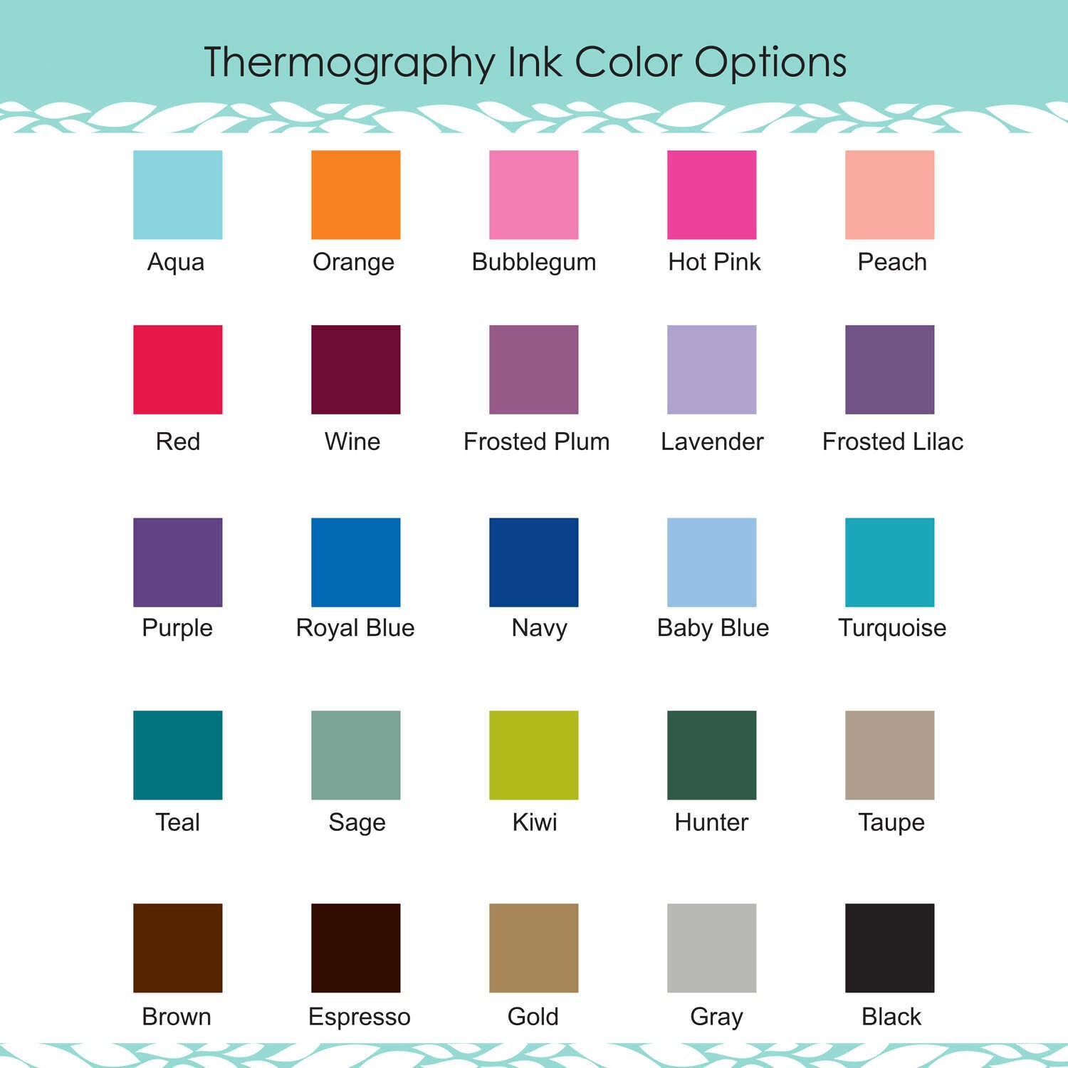 Emboss Border Note Cards Raised Ink Stationery - Etsy