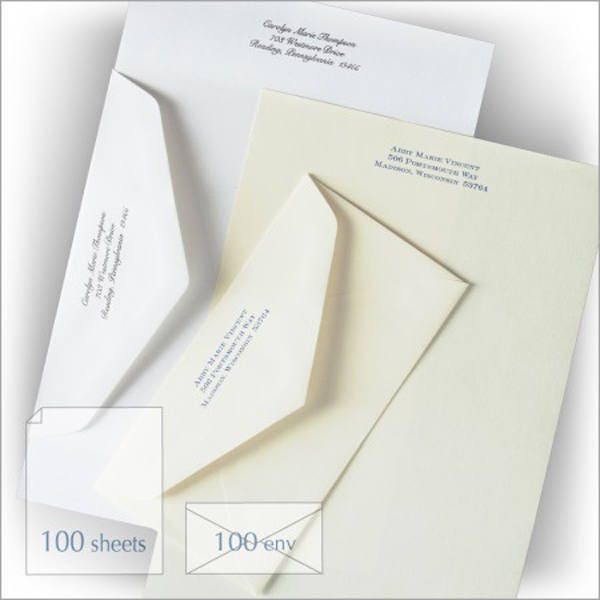 Business Stationery Custom Letterhead Personalized - Etsy